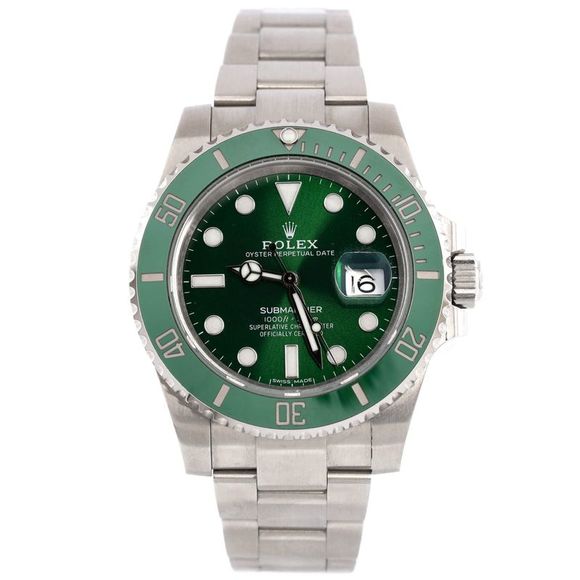 Rolex Jewelry - Rolex Oyster Perpetual Submariner Hulk Date Automatic Watch Stainless Steel and